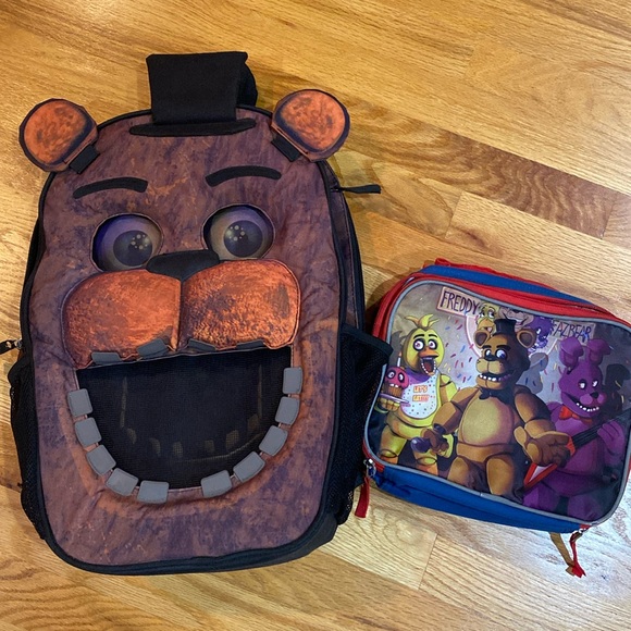 Five Nights at Freddy's Backpack Lunch Bag